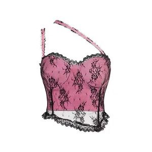 Y2K lace camisole top